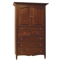 armoire with tray