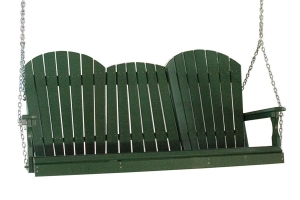 poly five foot adirondack swing