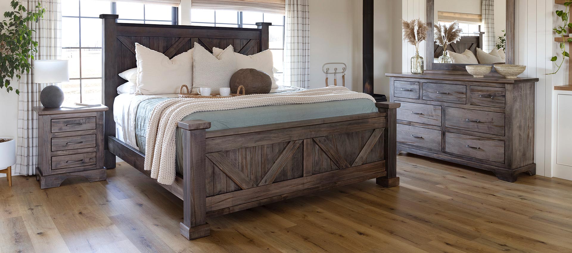 amish crafted bedroom collection